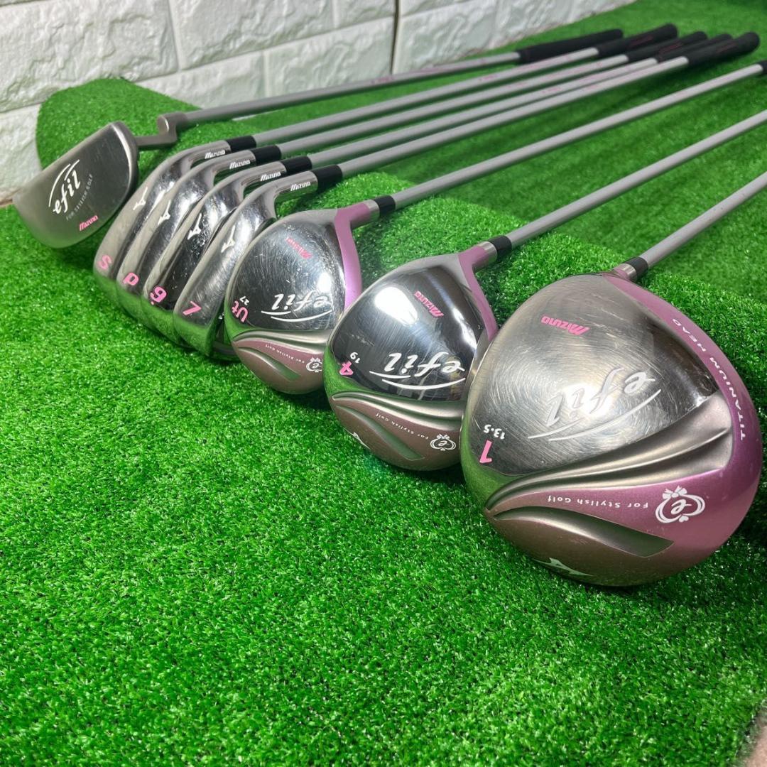 レディース ゴルフクラブ8本セット ミズノ エフィル MIZUNO efil