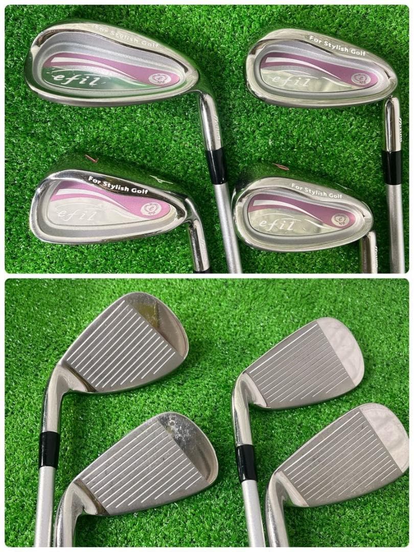 レディース ゴルフクラブ8本セット ミズノ エフィル MIZUNO efil