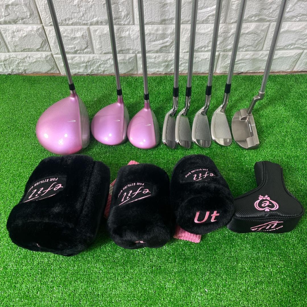 レディース ゴルフクラブ8本セット ミズノ エフィル MIZUNO efil