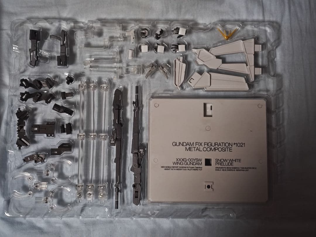 ポ*)様 L COMPOSITE ウイングガンダムスノーホワイトプレリュ