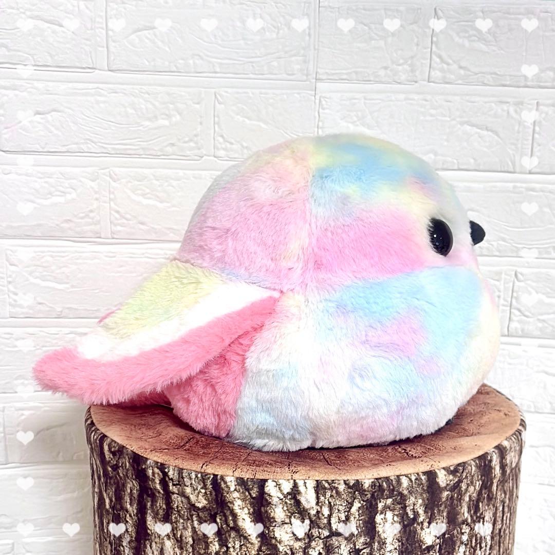 ☆激レア★ ふくふくシマエナガ 冬支度 ユメちゃん JB ぬいぐるみ カラフル