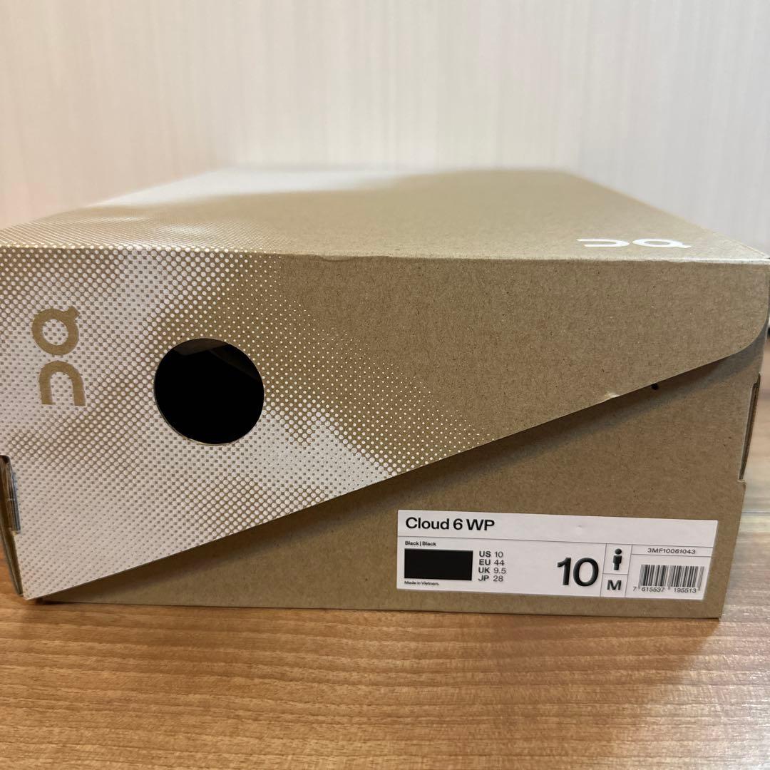 【かわうそ！新品未使用正規品】On Cloud6 Waterproof