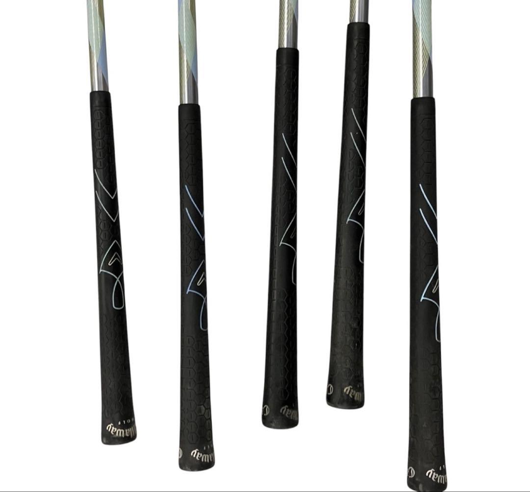 レディース稀少品！Callaway GOLF X-22 アイアン5点セット Ｌ
