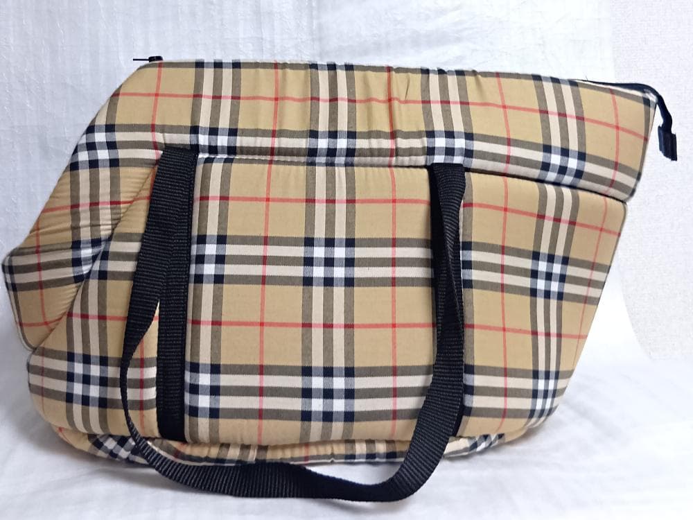 バーバリー バッグ　 ペット　犬　ドッグ　キャリーバッグ　Burberry