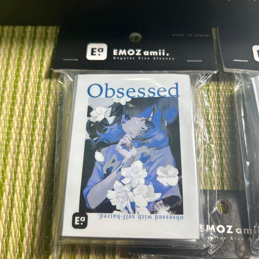 blur EMOZamii. プレイマット スリーブ3種類　とあす　未開封