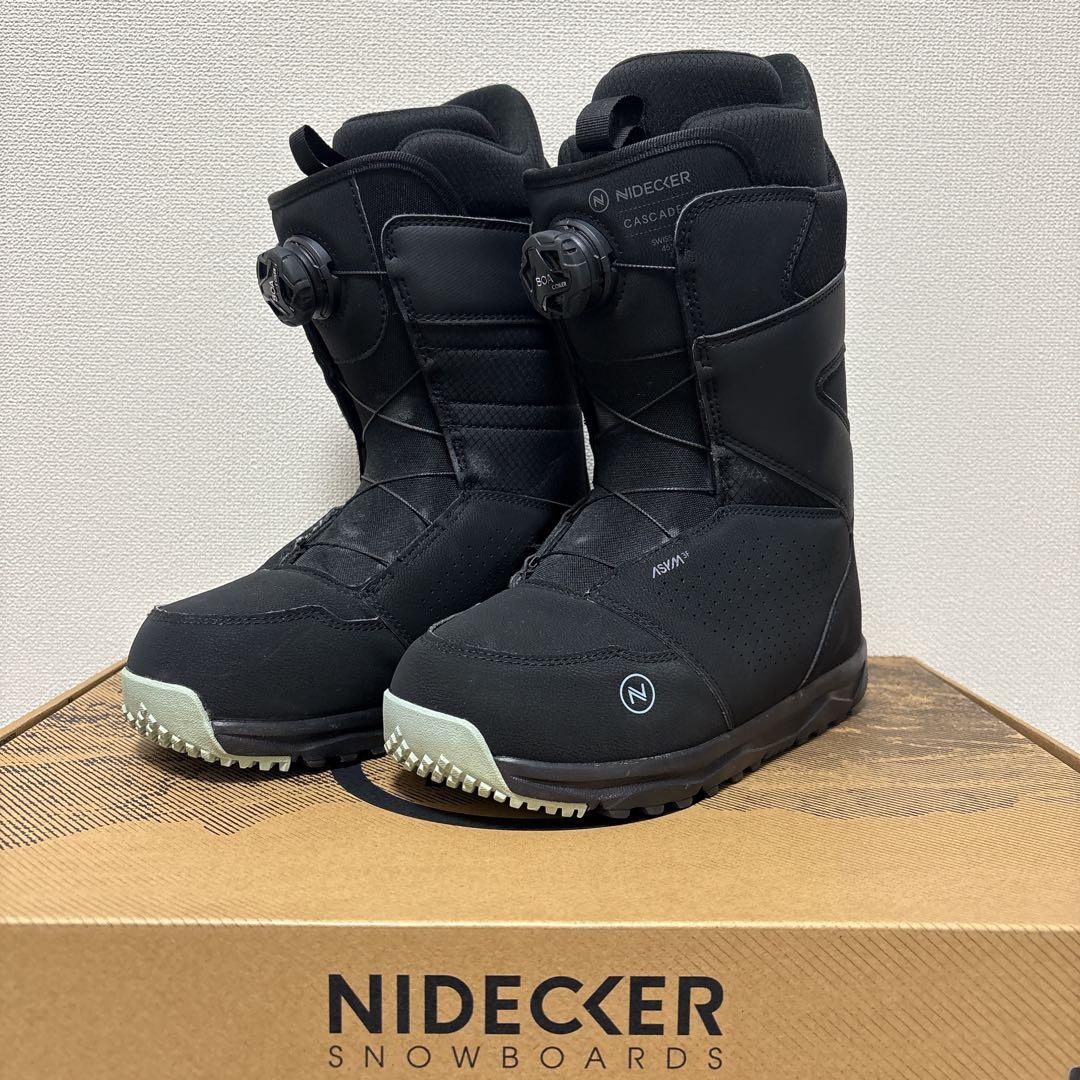 ナイデッカー NIDECKER スノーボード ブーツCASCADE W 24cm