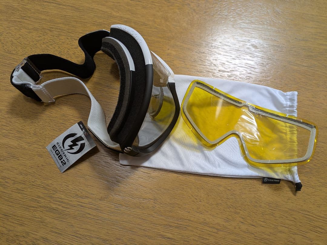 Electric EGB2 ゴーグル ホワイト/ブラック　エレクトリック