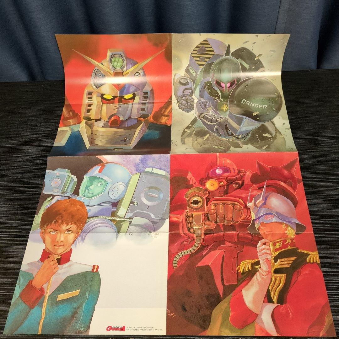 機動戦士ガンダム ポスター6種 安彦良和