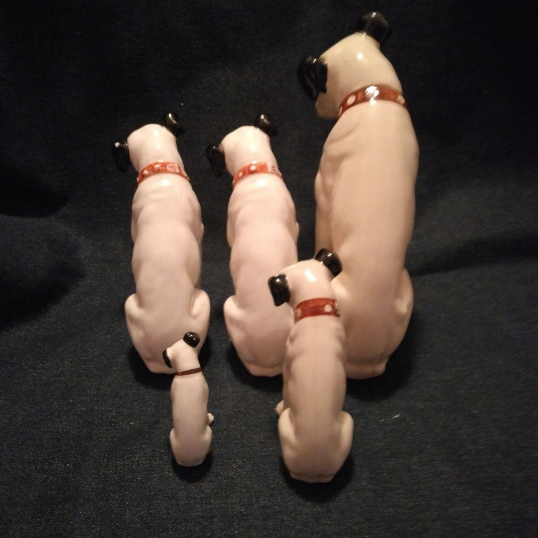 昭和レトロ　ビクター犬　セット　ビンテージ　置物　ステレオ