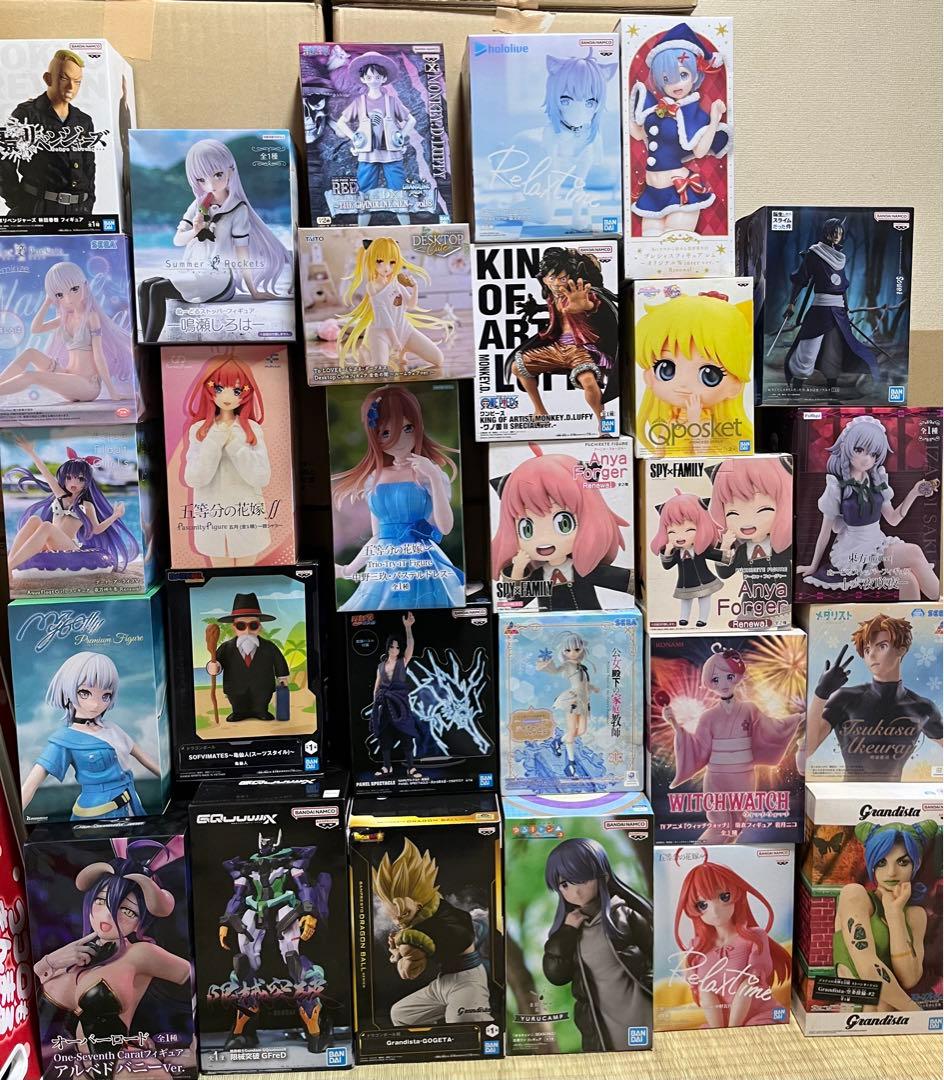 [箱凹み、破れ、色褪せあり] プライズフィギュア　28体