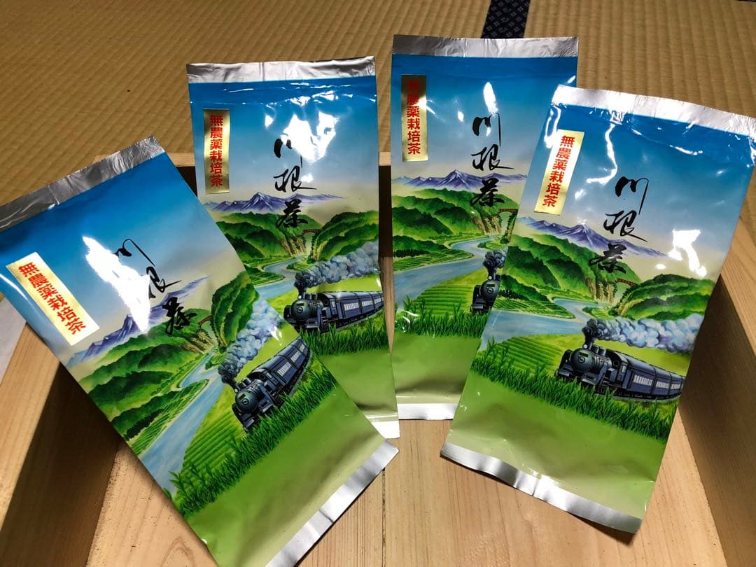 無農薬栽培の川根茶　100g×10袋 健康長寿のお茶　農家直売　静岡茶