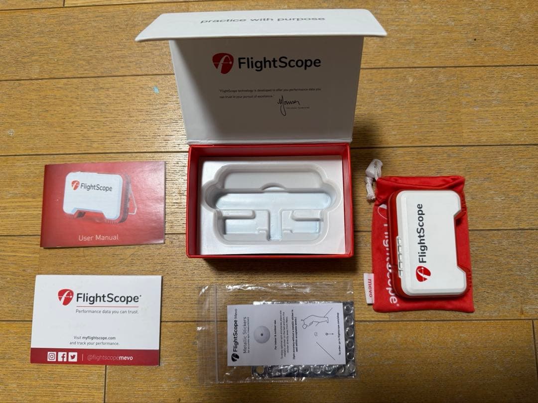 FlightScope Mevo ゴルフ用距離計
