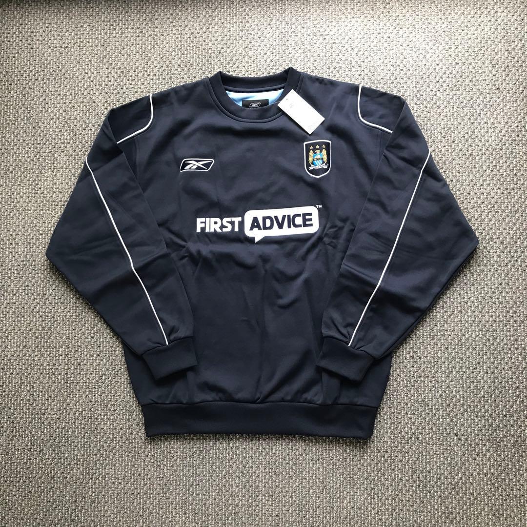 03-04 マンチェスター・シティ　Reebok トレーニング　スウェットトップ