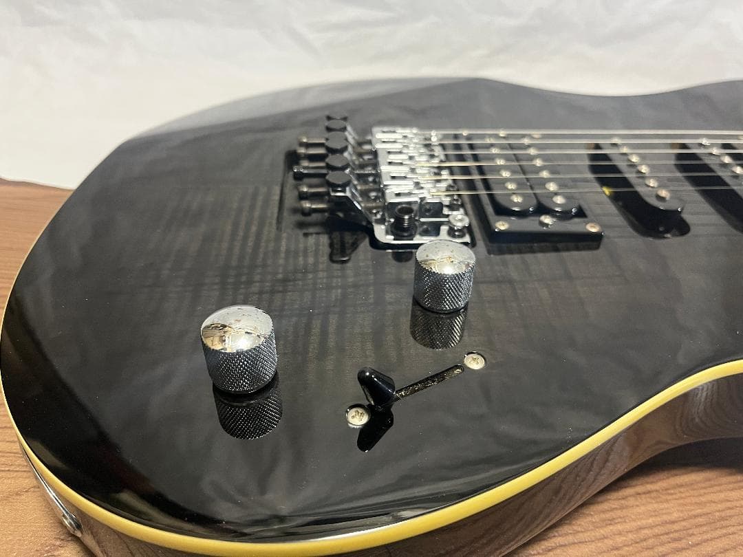 s*n様 Washburn RX25 虎目　シースルーブラック　Floyd Ro