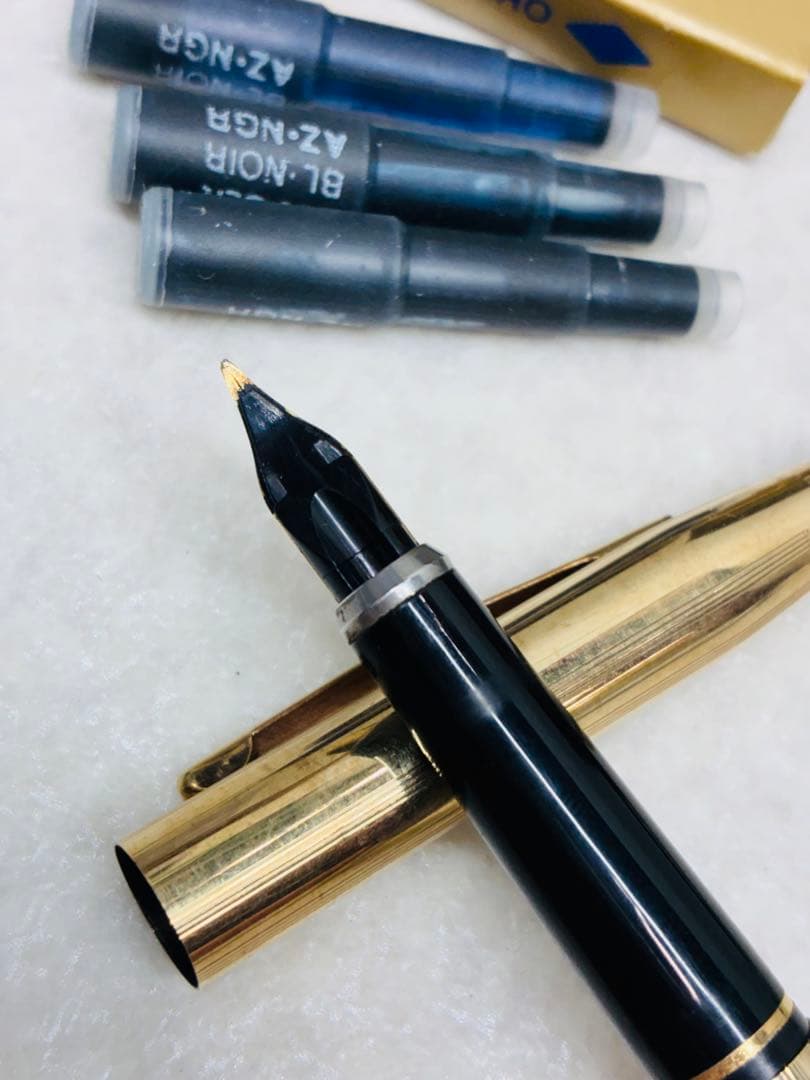 USA 70年代 CROSS クロス 10金張り ペン先585 14K 万年筆