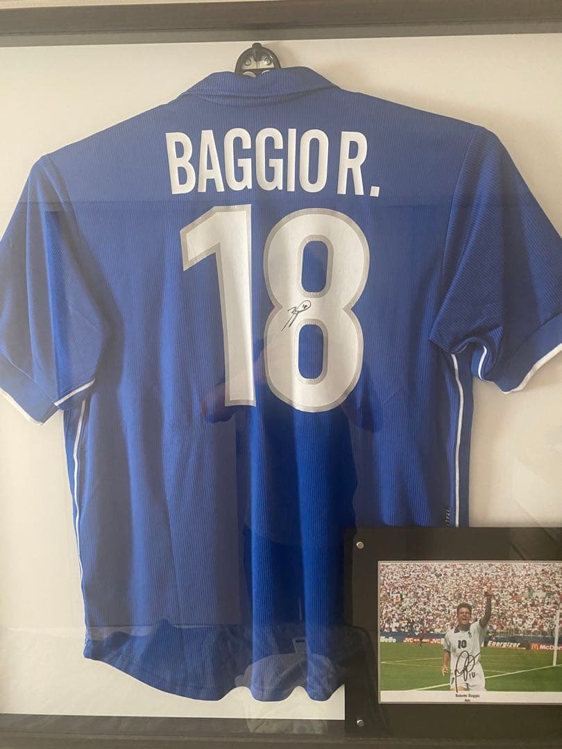 【イタリアの至宝！二度と手に入らないかも！？】ロベルト・バッジオ直筆サイン入り