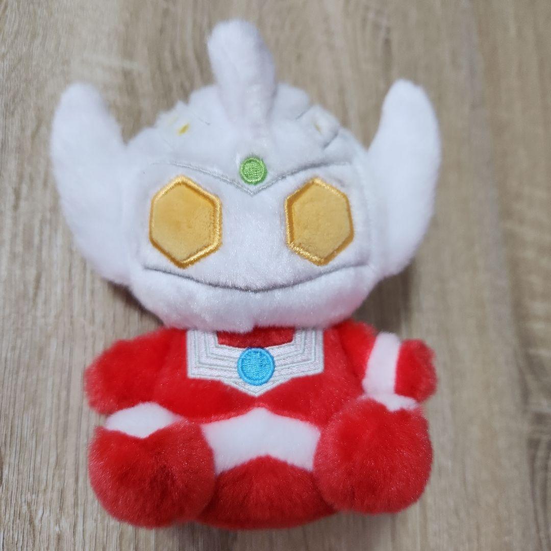 ウルトラマンタロウ　ウルトラマンショップ　ふわふわお座りぬいぐるみ　タグなし