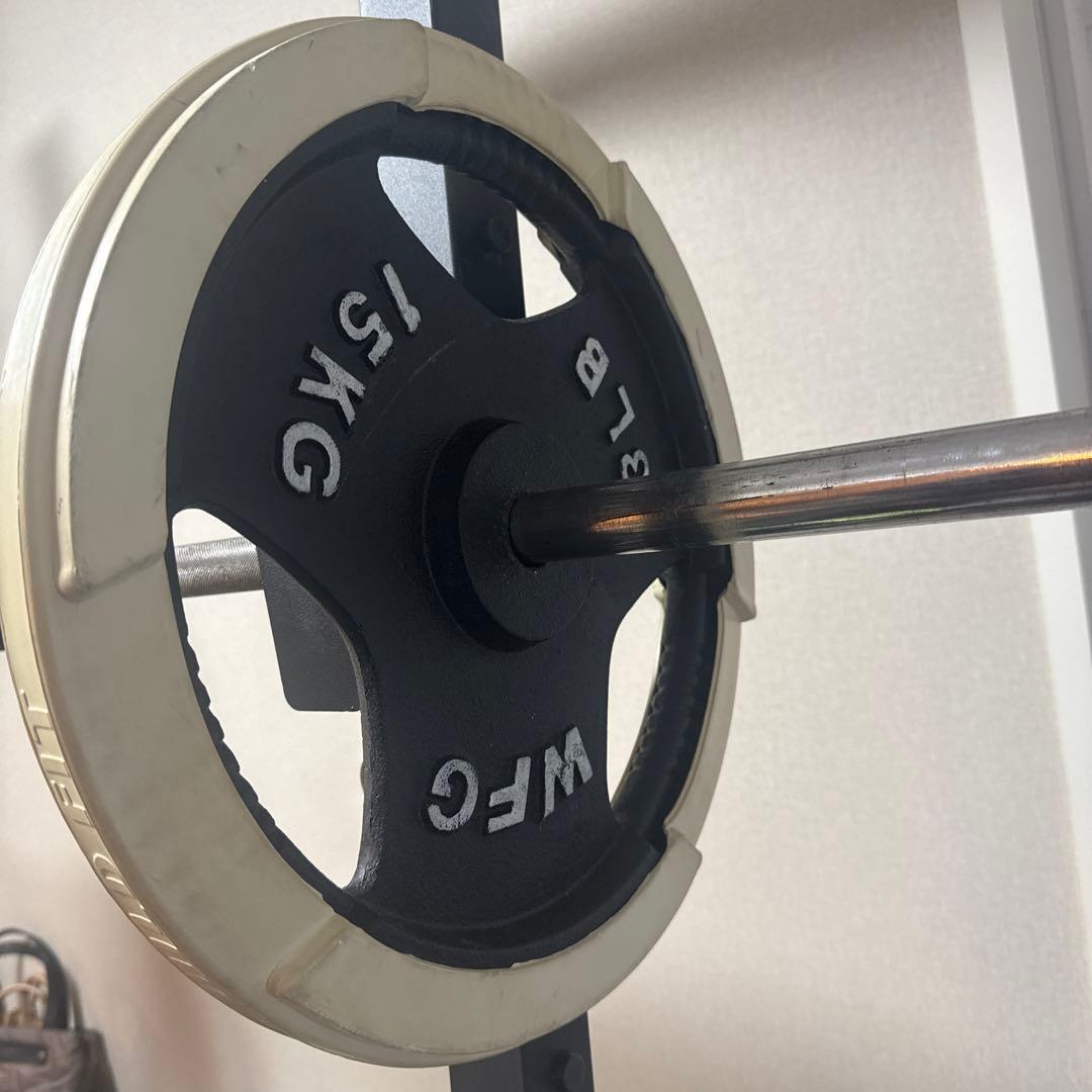 ホームジム！都内引取り限定！パワーラック、バーベルセット、ベンチ、可変式ダンベル