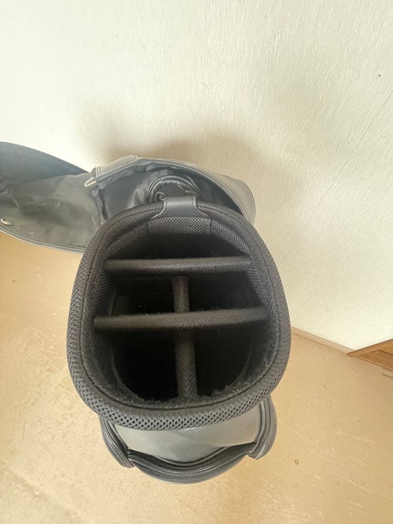 PRGRプロギア　ゴルフ　キャディバッグ PRCB-184 9型ブラック/レッド