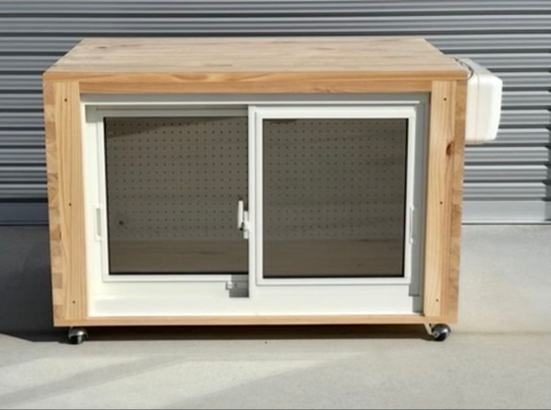 新品未使用　防音犬小屋　犬　子犬　小型犬　ワンちゃん　防音ケージ　木製ケージ