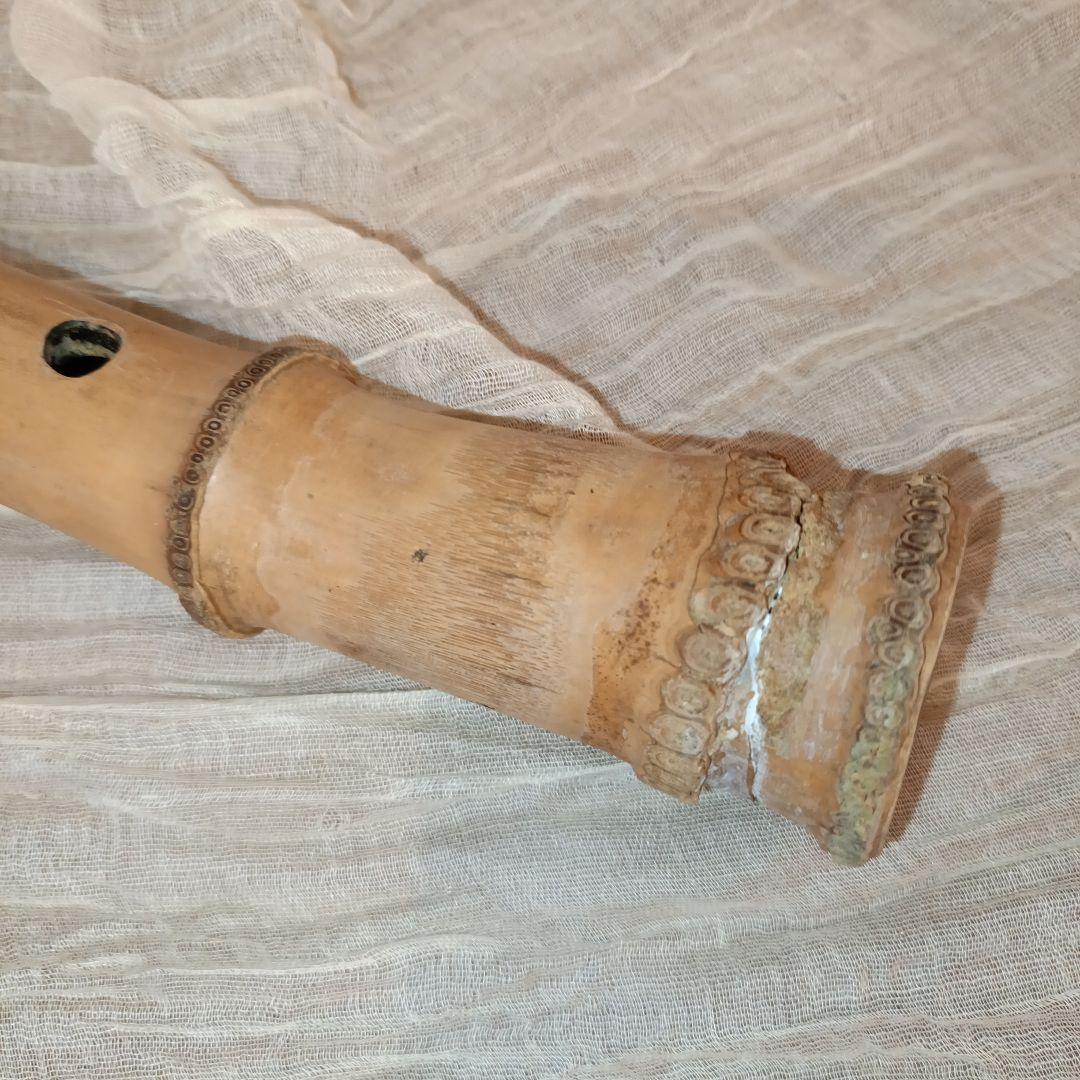 尺八 本体 竹製 約56cm 4穴
