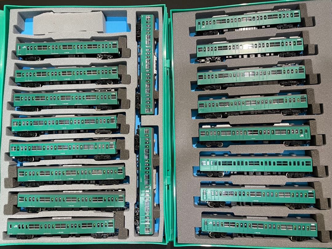 最後価格【ジャンク】常磐線103系１５両フル編成＋おまけ付き　(キット組立品含)