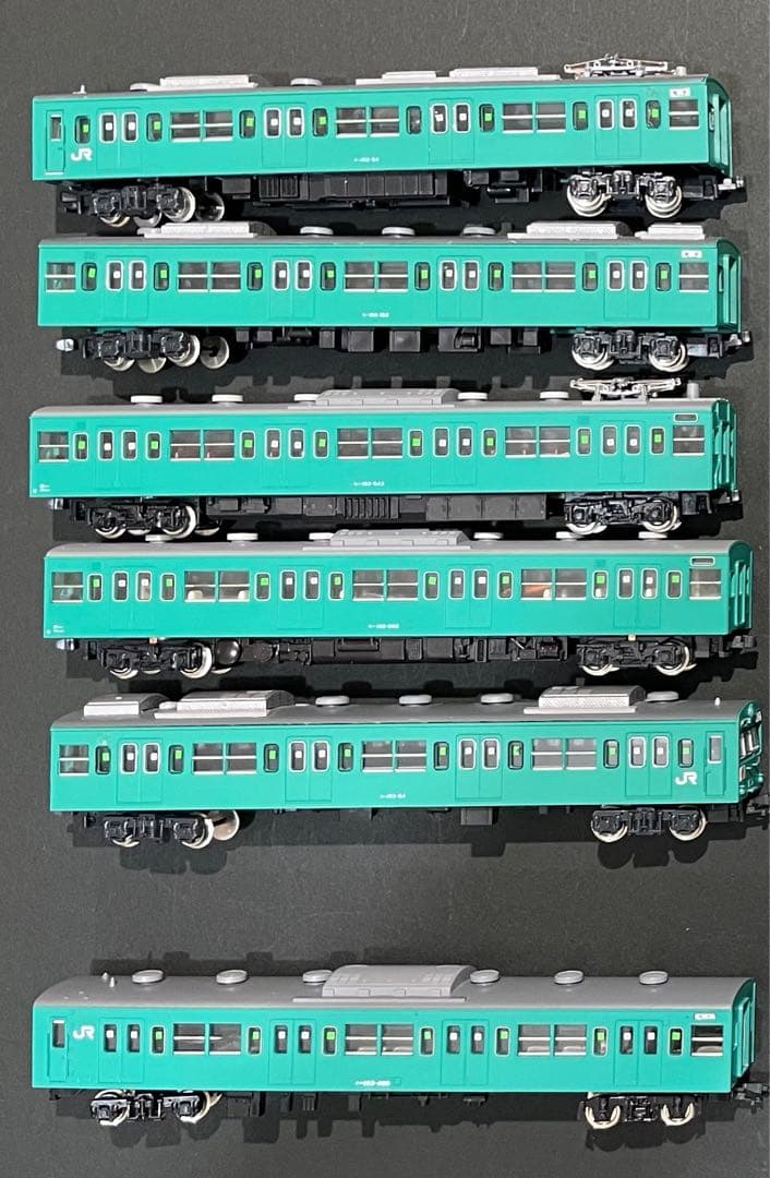 最後価格【ジャンク】常磐線103系１５両フル編成＋おまけ付き　(キット組立品含)