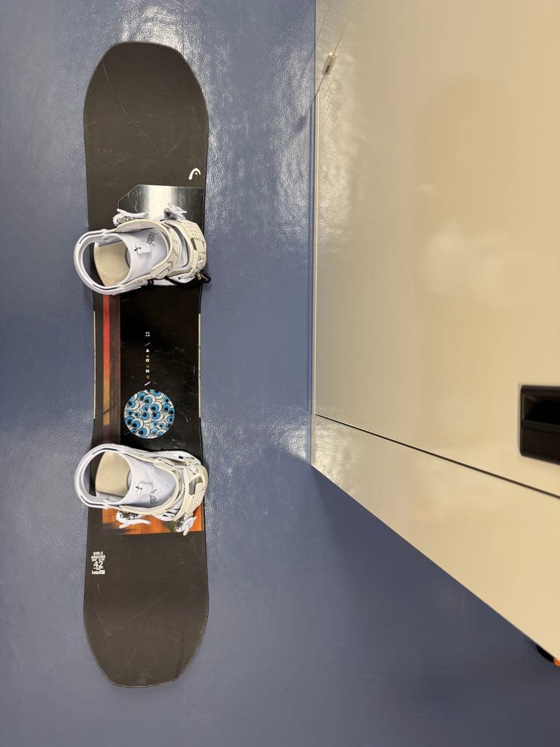 HEAD スノーボード ブラック ホワイトビンディング