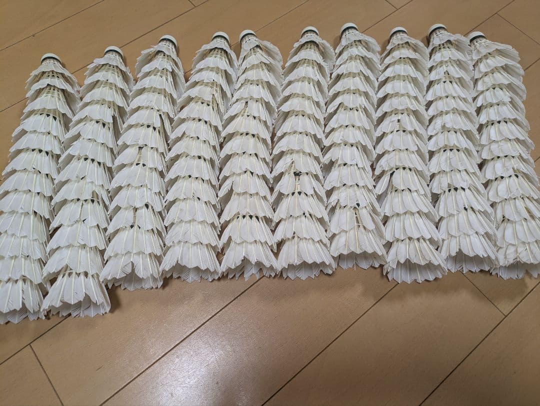 きのこ　バドミントン中古シャトル 120球
