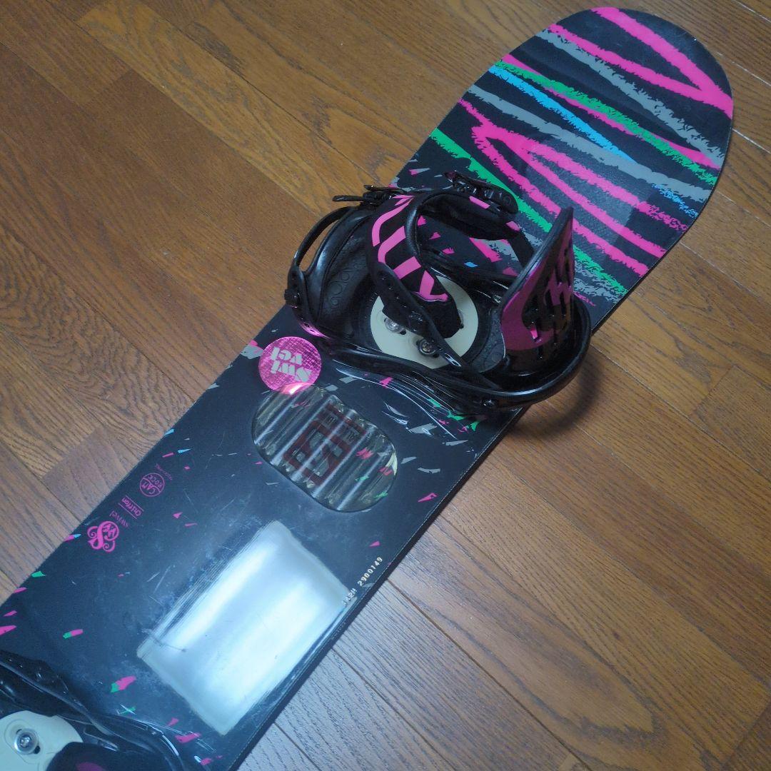 swivel スノーボード、バッグ　FLUX　ビンディングS