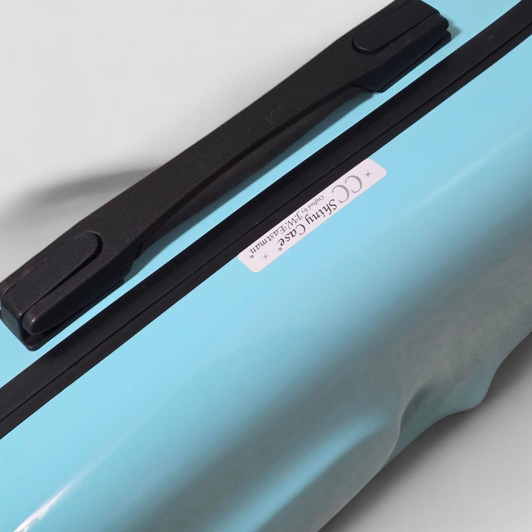 C.C.シャイニーケースII トランペット ハードケース アクア 楽器ケース