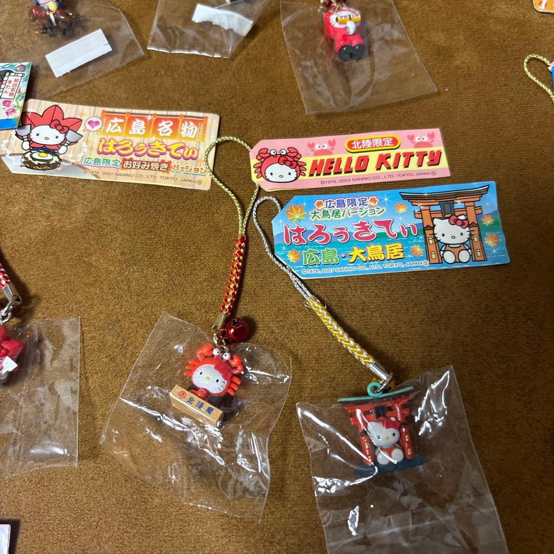 合*3様 ご当地 ハローキティ根付 まとめて20個