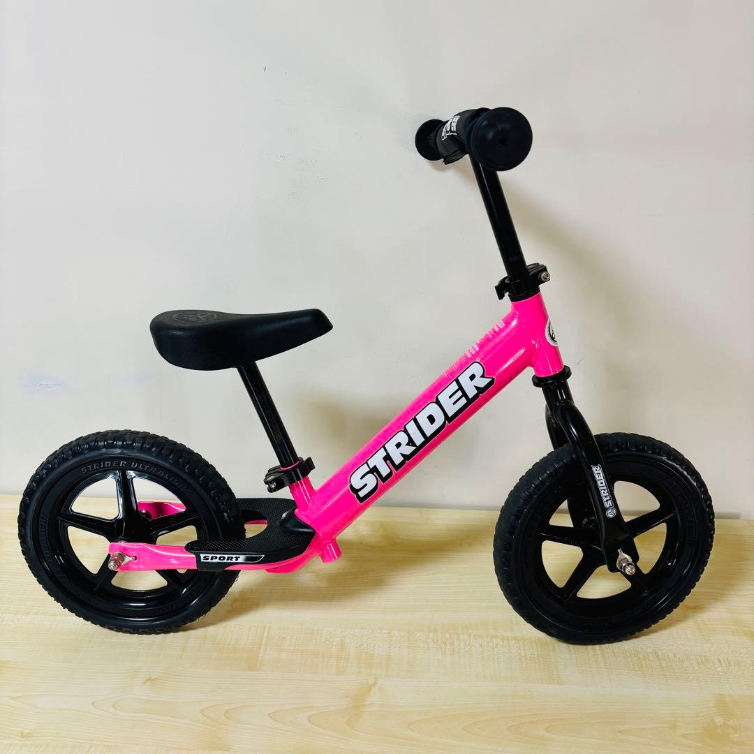 ストライダースポーツ12 ピンク　1歳半〜5歳　27kgまで　日本正規品