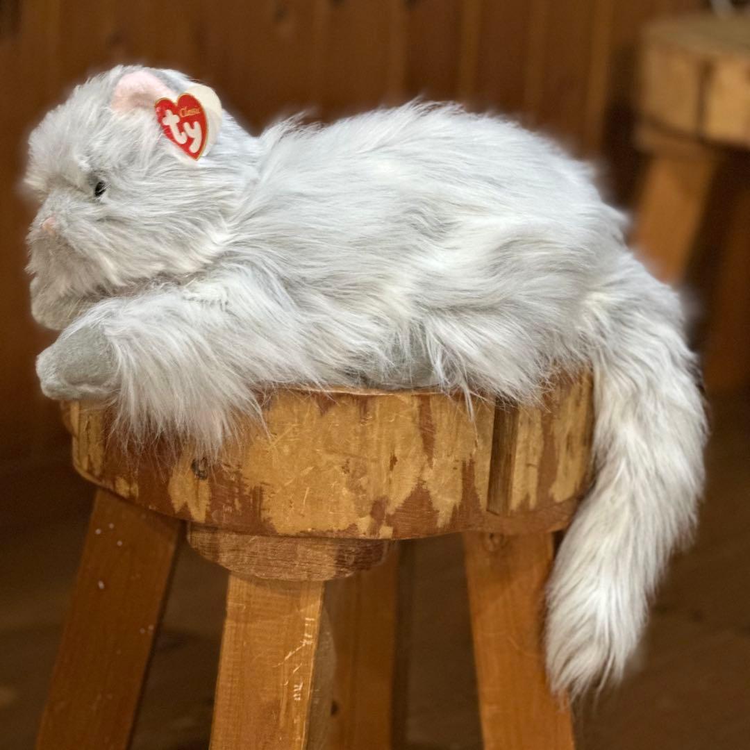 tyビーニーベイビーズ ネコぬいぐるみ　ペルシャ猫