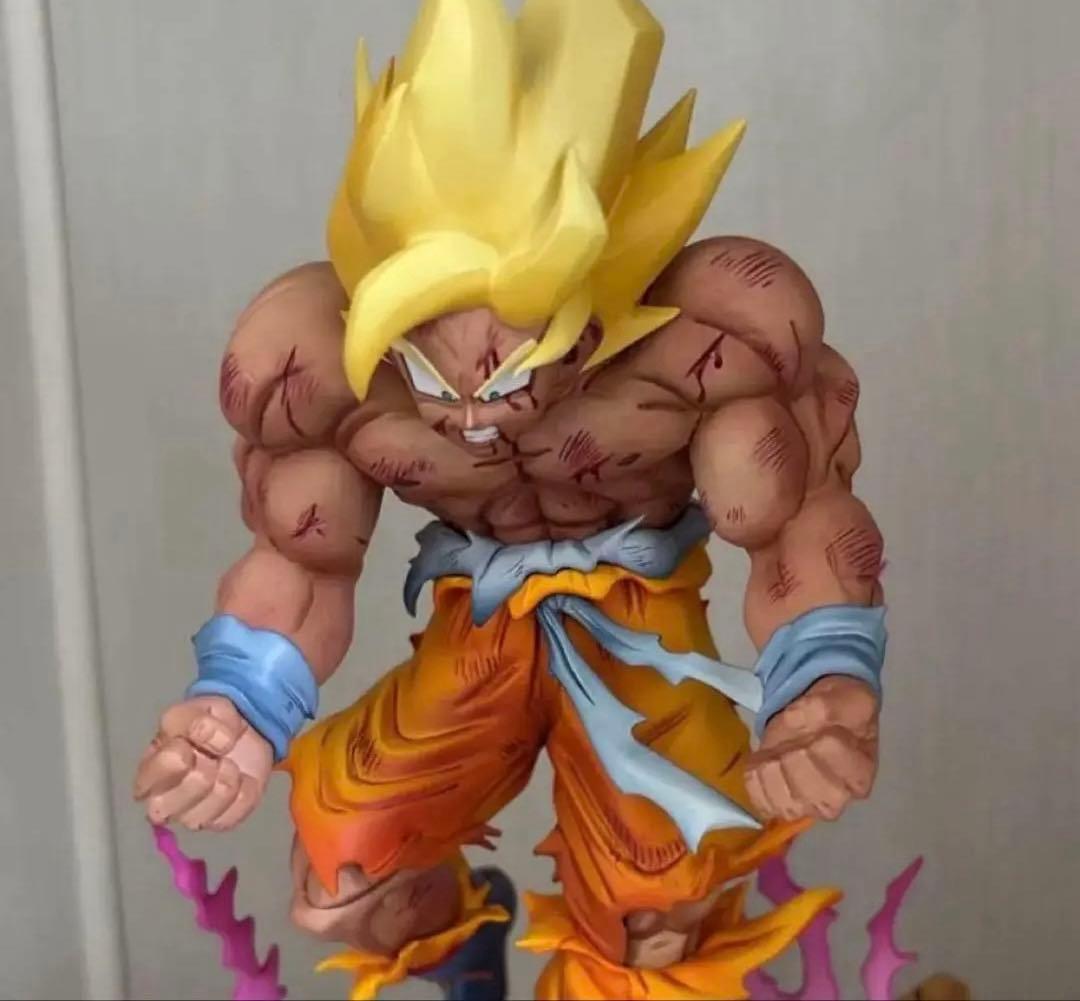 【最安値】造形天下一サイズ　ドラゴンボール　超サイヤ人　ガレージキットスタチュー