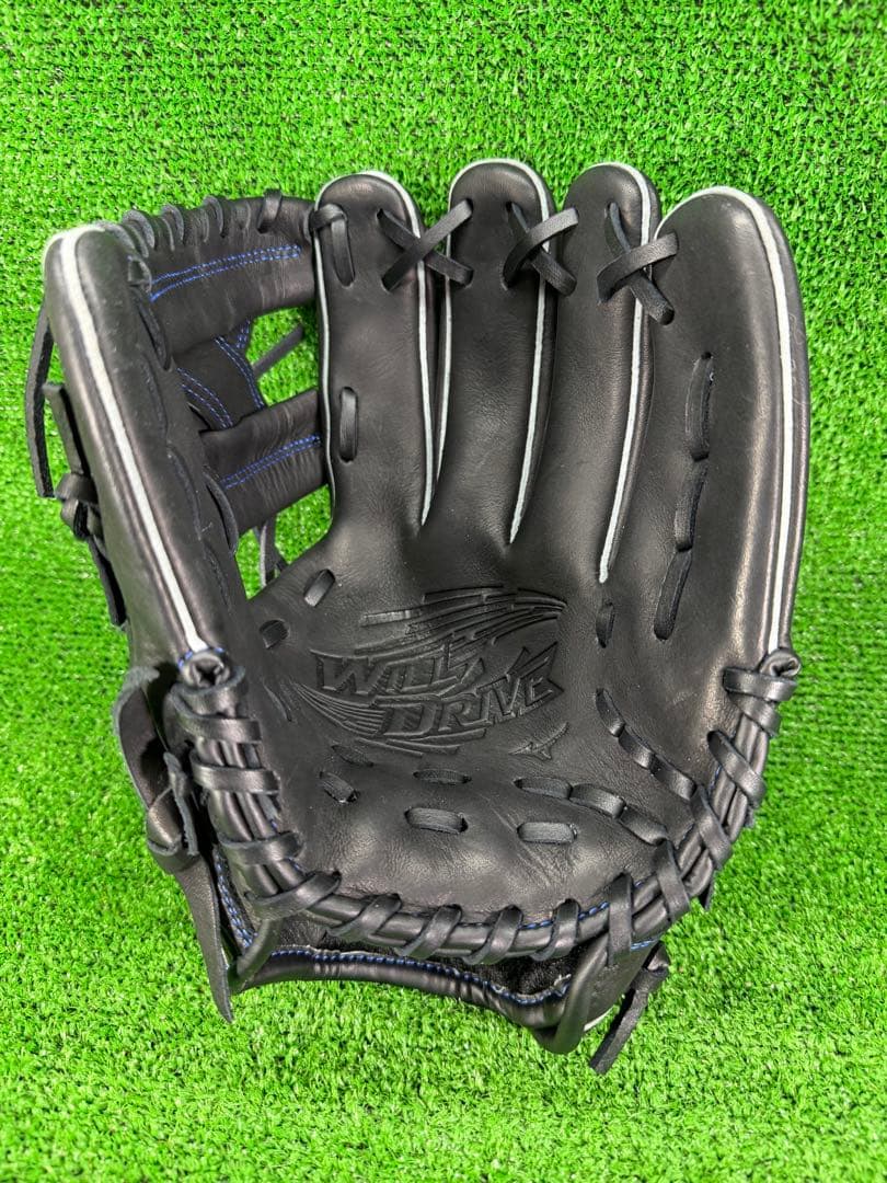 ミズノ　少年軟式　ウィルドライブ ブルー　オールラウンド用　サイズM