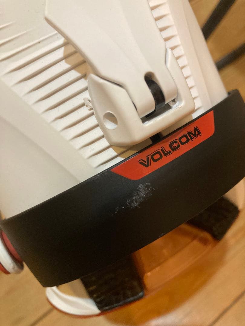 VOLCOM NITRO ビンディング ホワイト/オレンジ