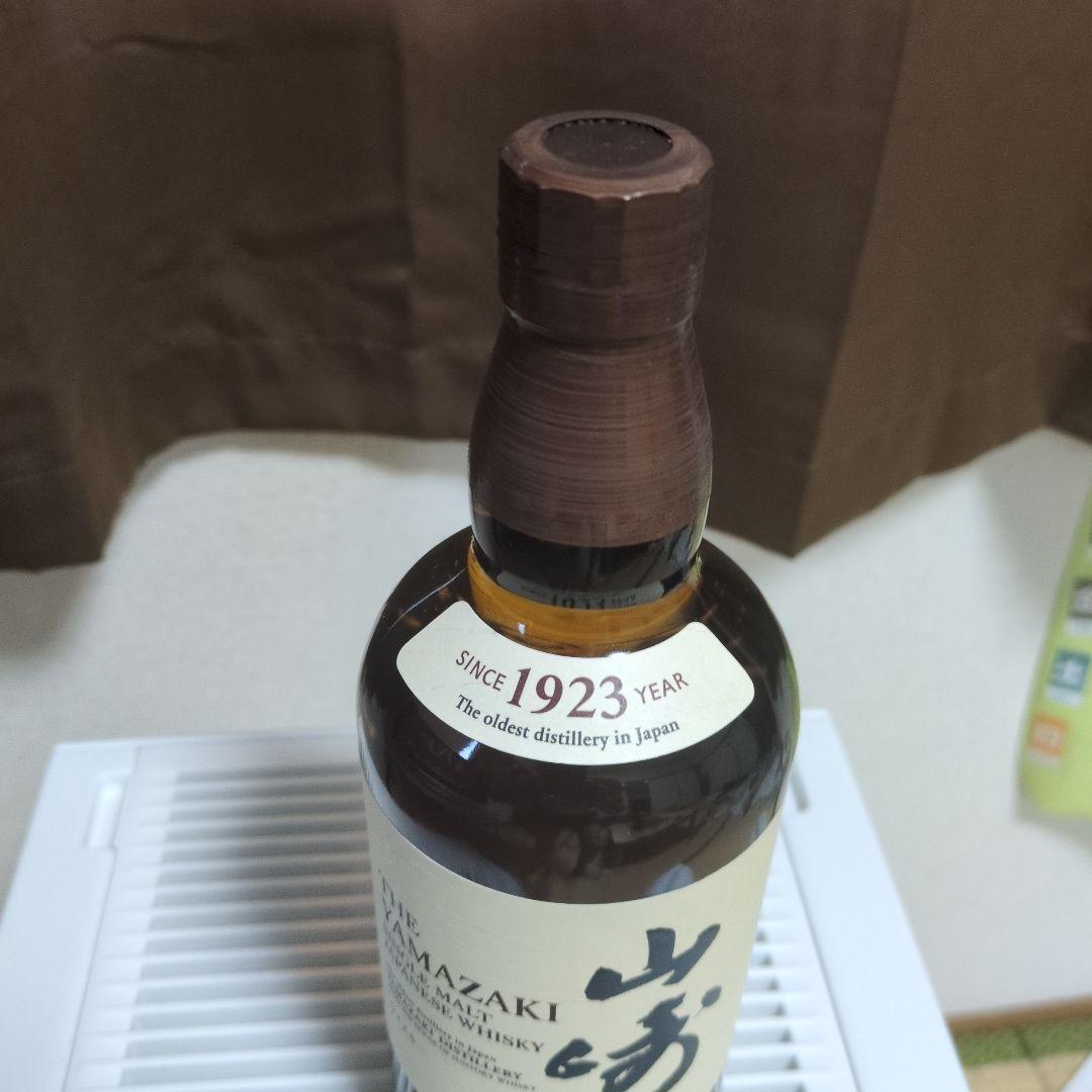 山崎シングルモルトウイスキー 700ml 43%箱無し