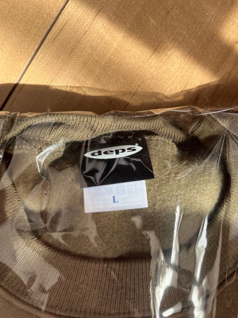 deps HUGE LOGO SWEAT SHIRT Lサイズ