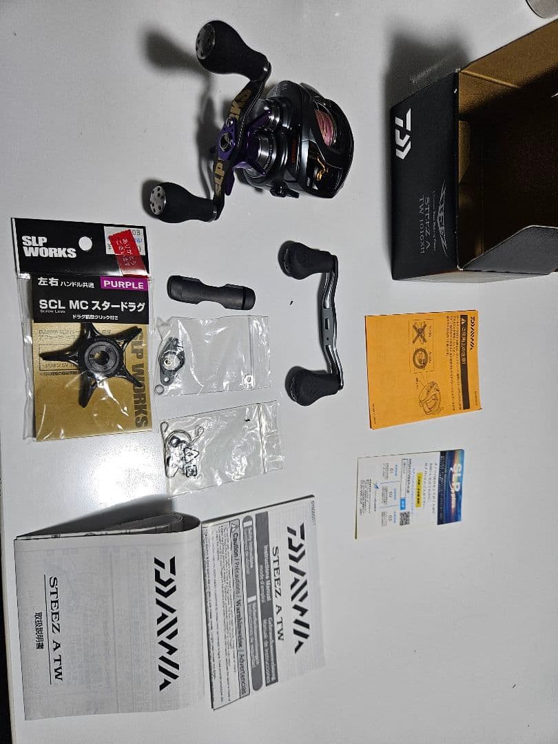 DAIWA STEEZ A TW1016XH SLP10周年記念85㎜ハンドル