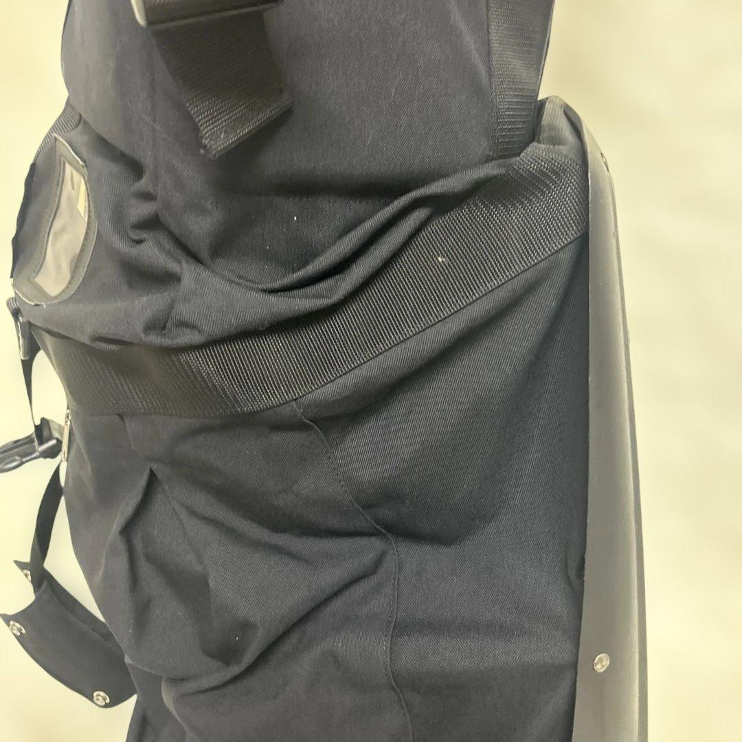 【美品】CLUBGLOVE 　ゴルフバッグ キャリーケース　トラベルカバー　黒