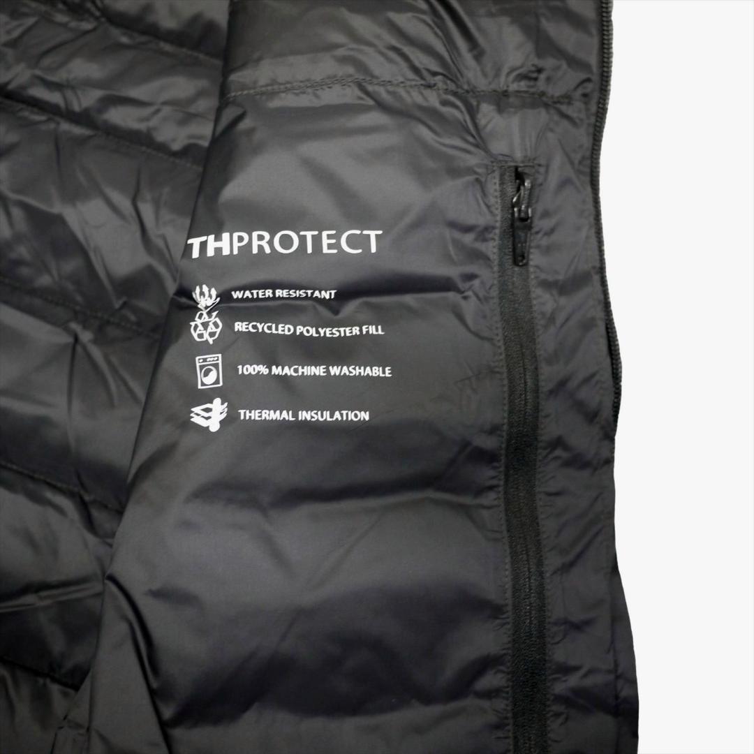 新品 トミーヒルフィガー THPROTECT 軽量 耐水 中綿ベスト XXL 黒