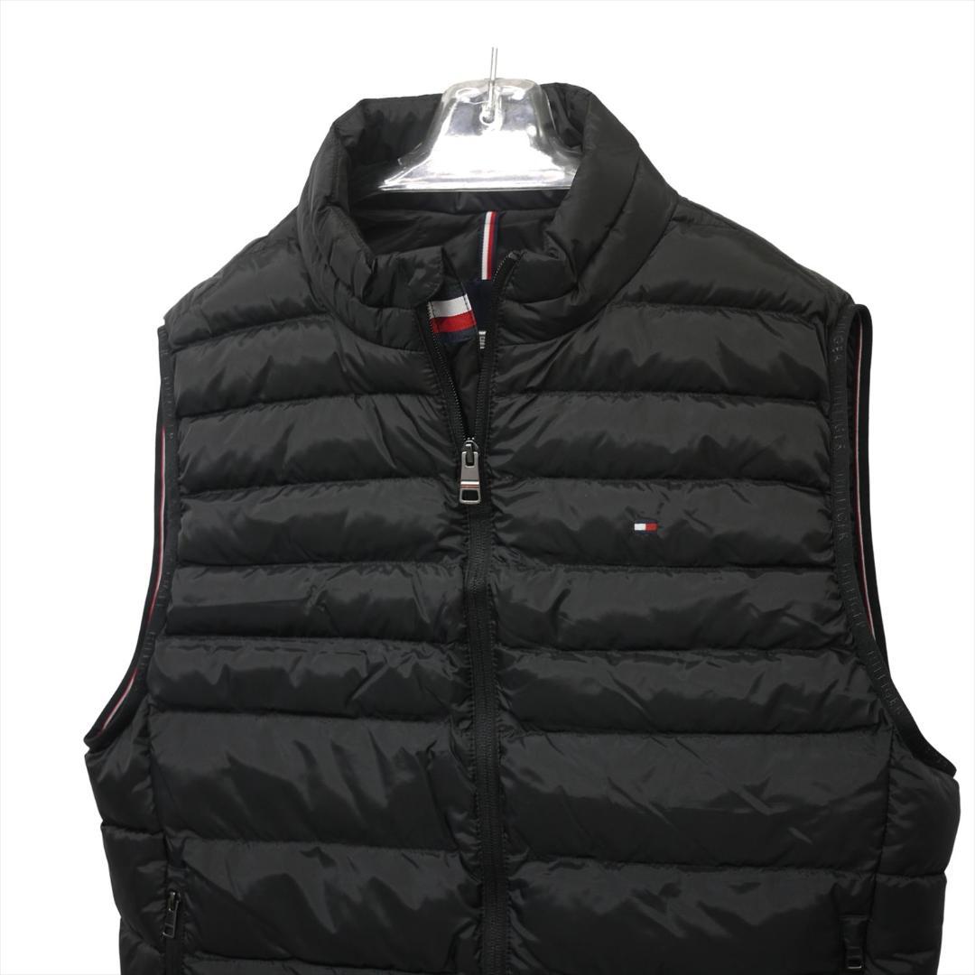 新品 トミーヒルフィガー THPROTECT 軽量 耐水 中綿ベスト XXL 黒