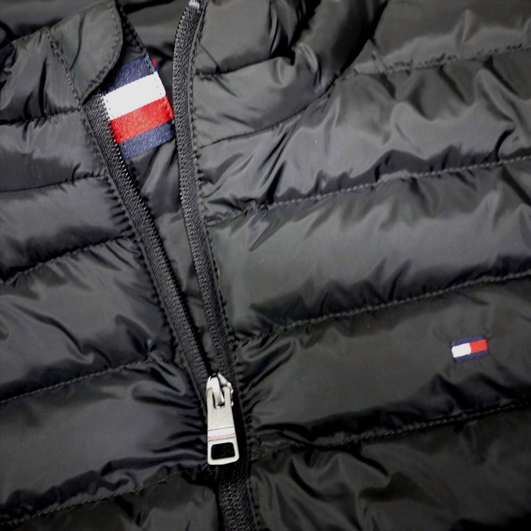 新品 トミーヒルフィガー THPROTECT 軽量 耐水 中綿ベスト XXL 黒