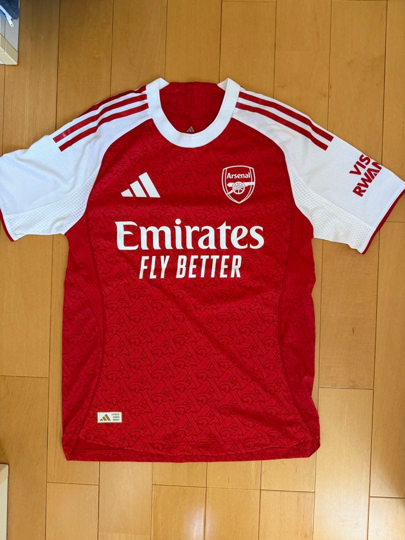 アーセナル Adidas シャツ レッド/ホワイト