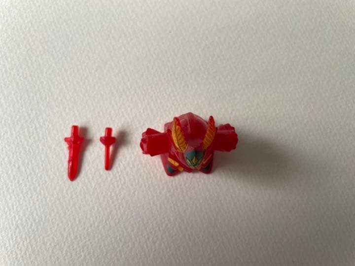 【希少】ガン消し 麗騎士レッドウォーリア 彩色済み