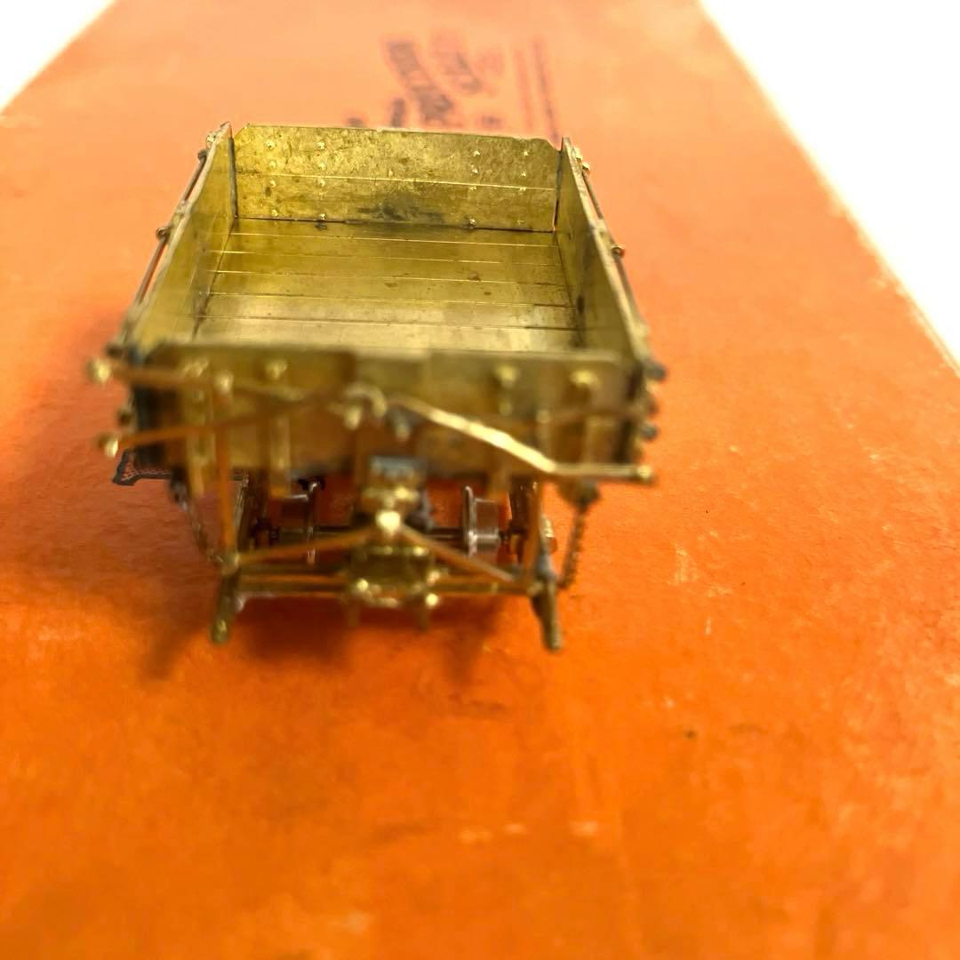 PRECISION SCALE SIDE DUMP BALLAST CAR完成品