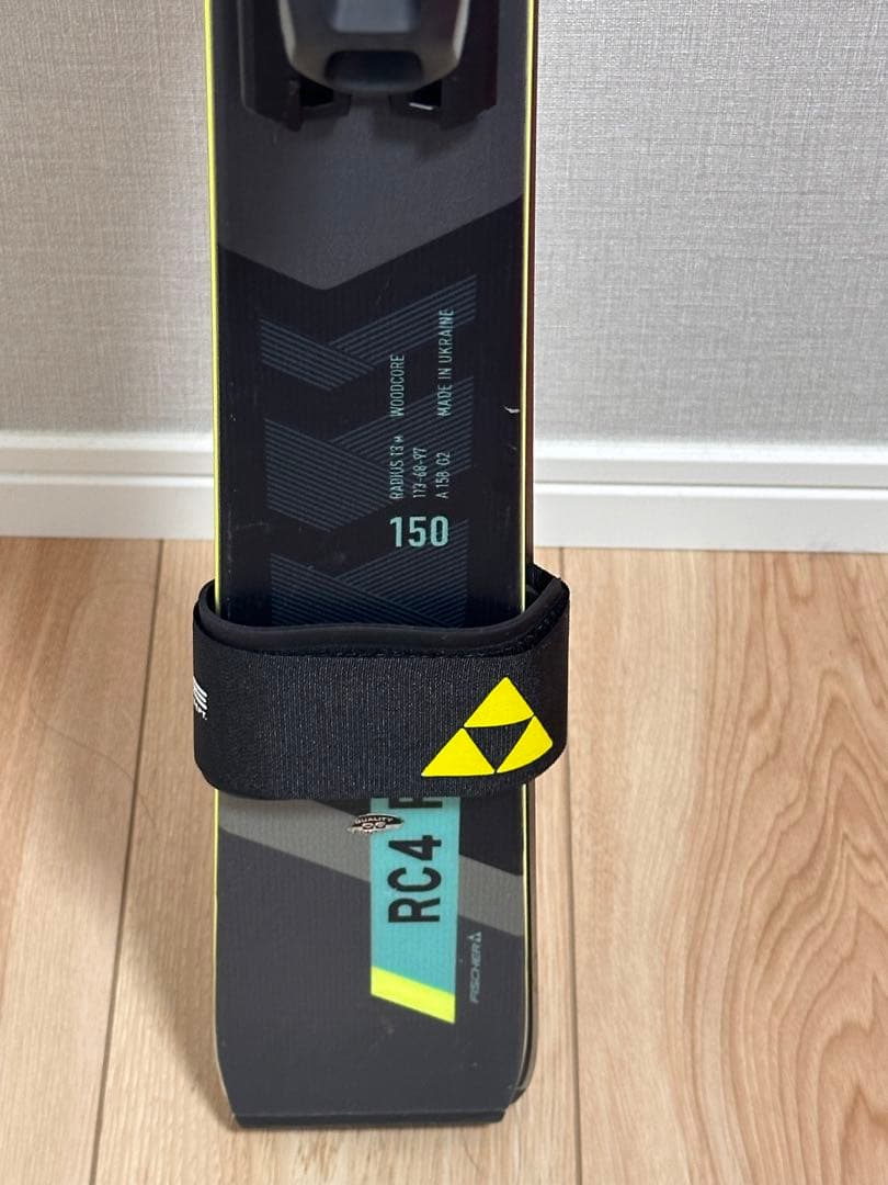 FISCHER RC4 スキー 板 24年製　購入証明あり　メンテナンスフリー