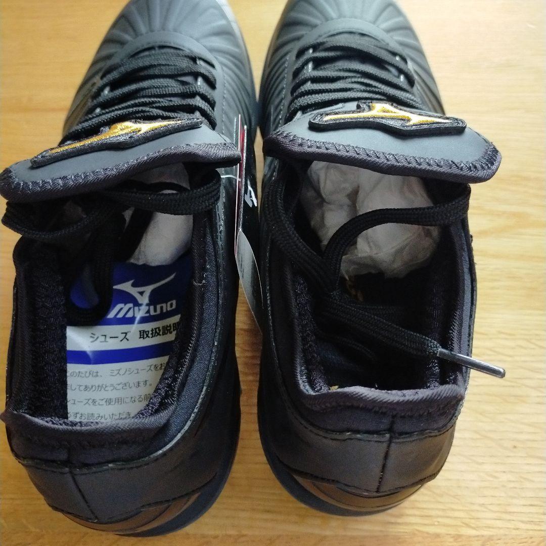Mizuno ブラック スパイク 黒　26.0 未使用　シューズ袋付