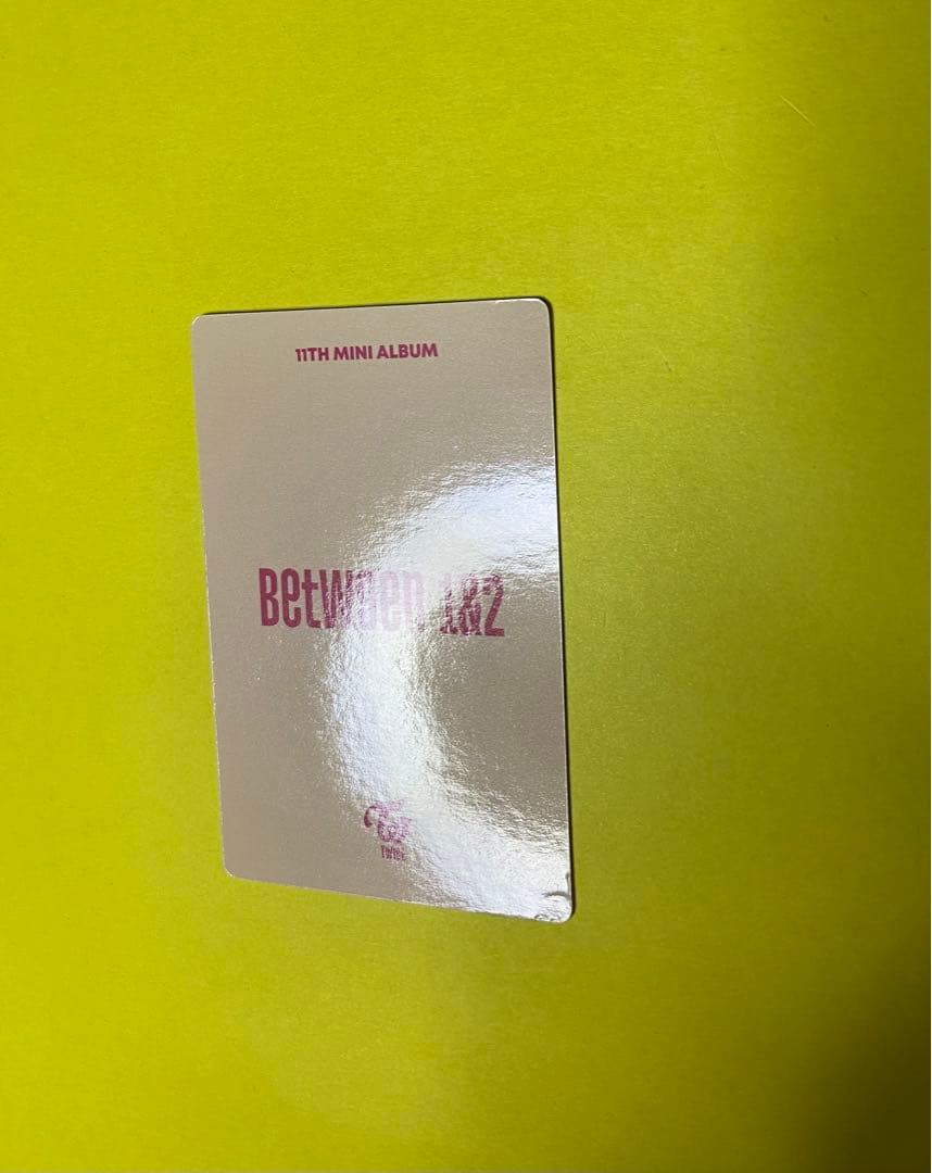 TWICE TTT チェヨン サノク コンバン トレカ 公開放送